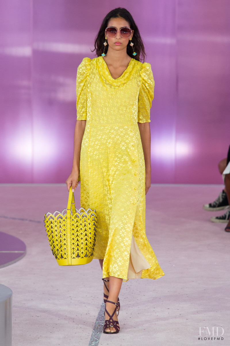 Nora Attal featured in  the Kate Spade New York fashion show for Spring/Summer 2019