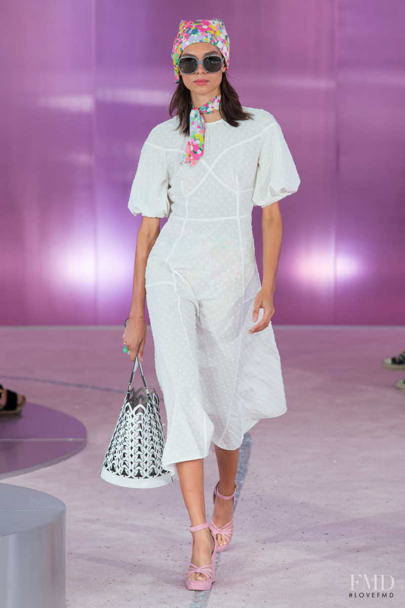 Charlee Fraser featured in  the Kate Spade New York fashion show for Spring/Summer 2019