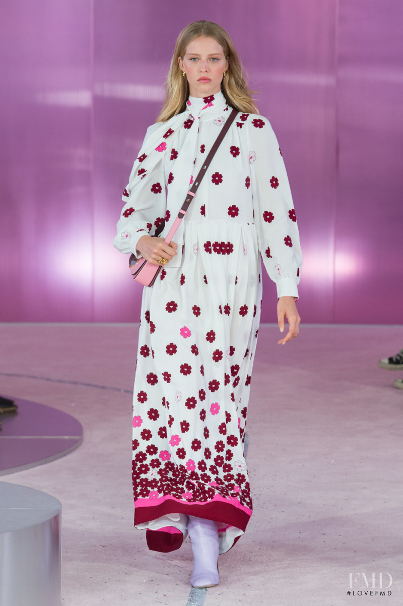 Abby Champion featured in  the Kate Spade New York fashion show for Spring/Summer 2019