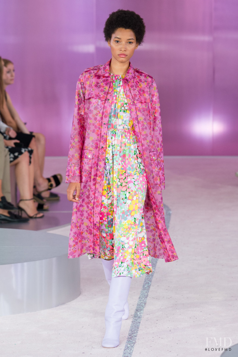 Lineisy Montero featured in  the Kate Spade New York fashion show for Spring/Summer 2019