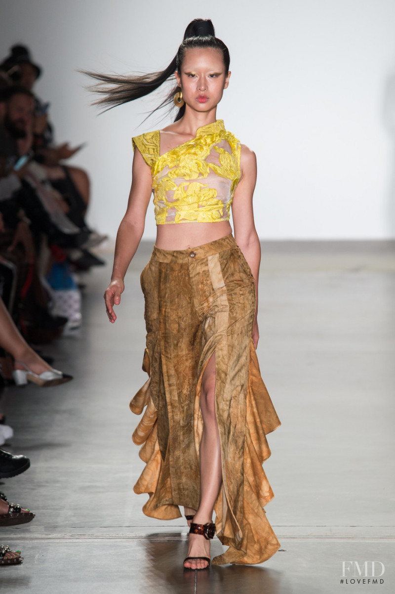 Kim Shui fashion show for Spring/Summer 2019