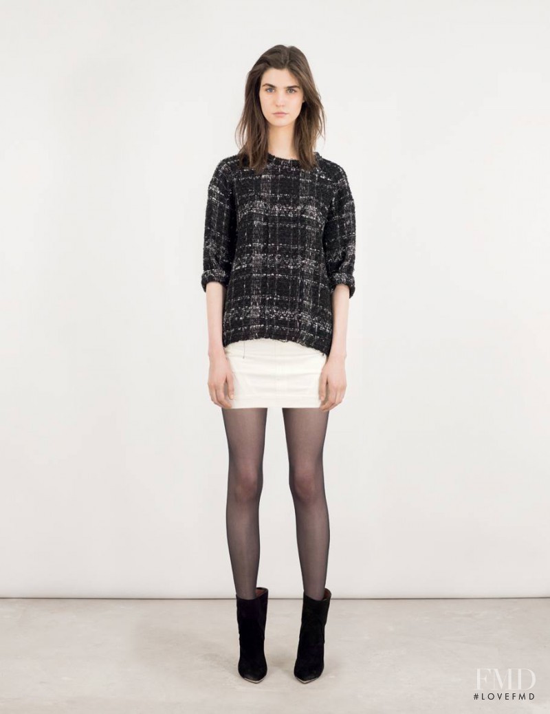 Manon Leloup featured in  the IRO Paris lookbook for Pre-Fall 2013