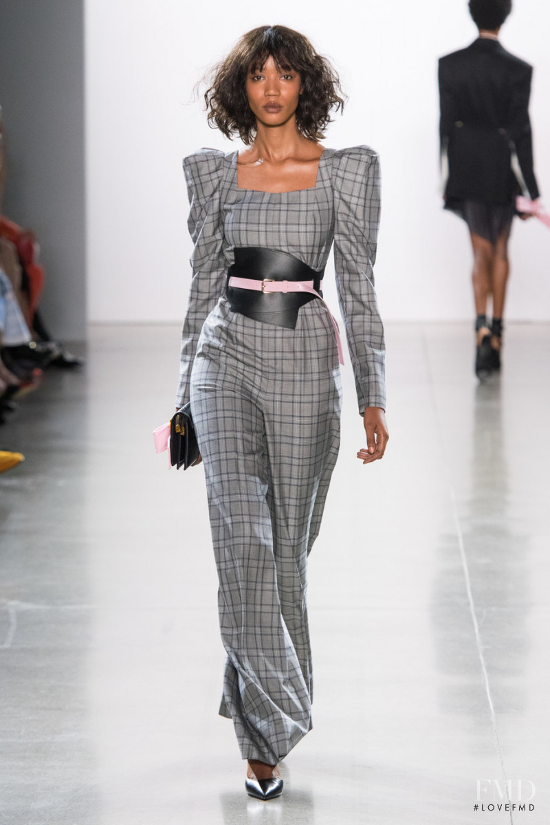 Nadja Giramata featured in  the Taoray Wang fashion show for Spring/Summer 2019