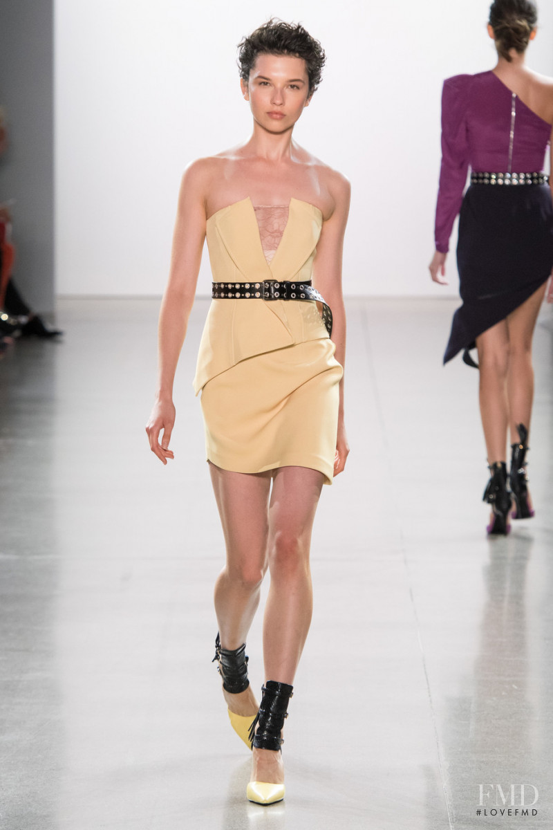 Anastasia Chekry featured in  the Taoray Wang fashion show for Spring/Summer 2019