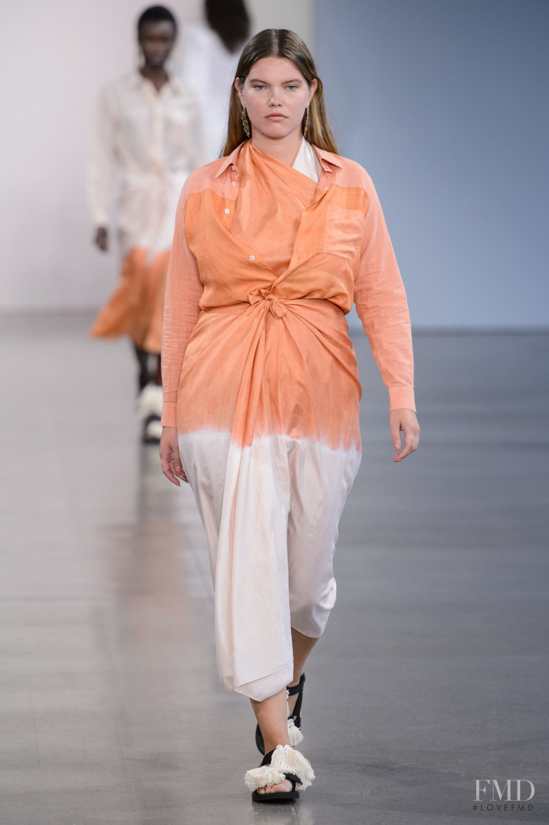 Molly Constable featured in  the Tome fashion show for Spring/Summer 2019