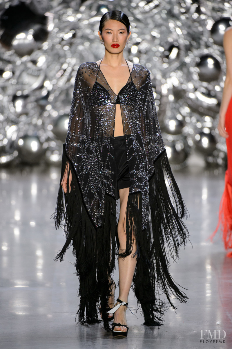 Nuri Sole featured in  the Naeem Khan fashion show for Spring/Summer 2019