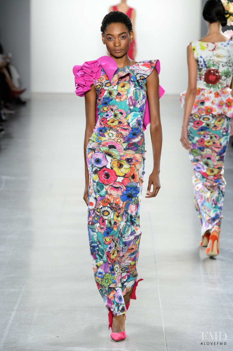 Adesola Adeyemi featured in  the Chiara Boni La Petite Robe fashion show for Spring/Summer 2019