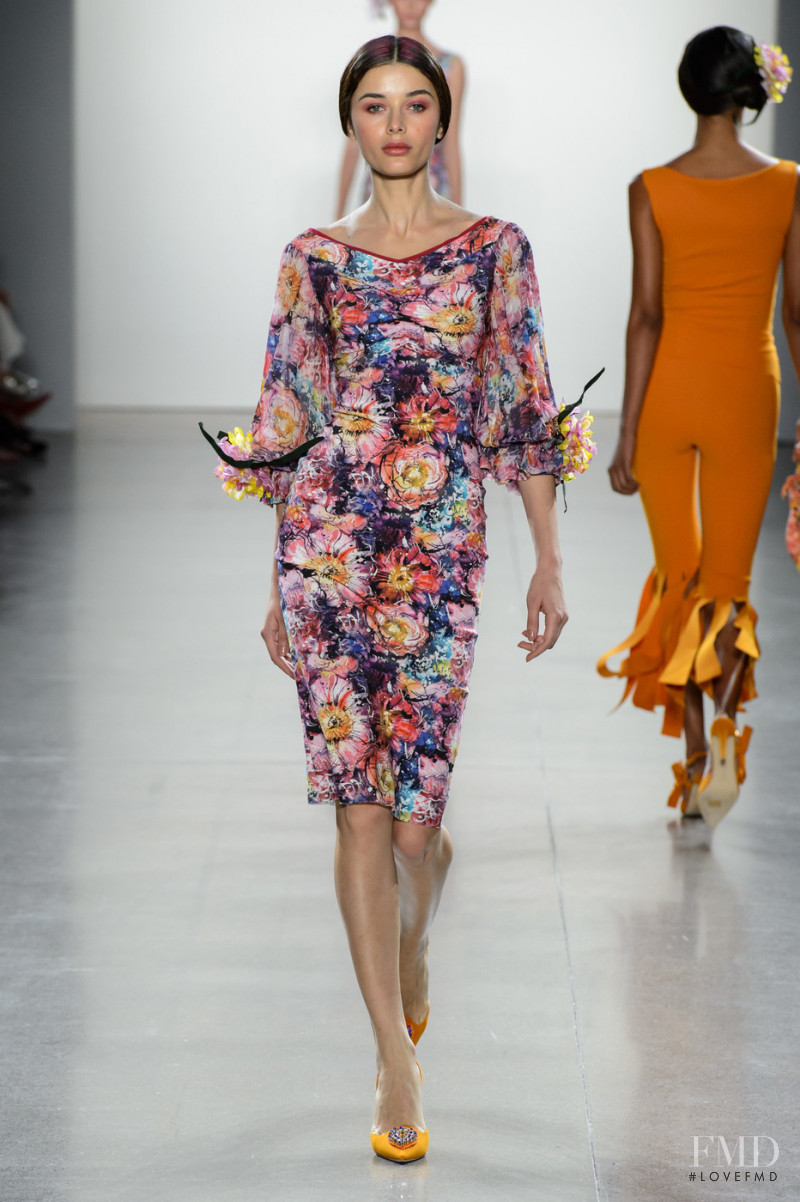 Renata Gubaeva featured in  the Chiara Boni La Petite Robe fashion show for Spring/Summer 2019