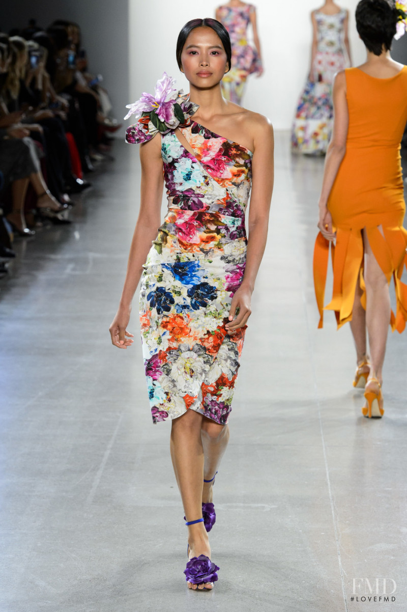 Charlene Almarvez featured in  the Chiara Boni La Petite Robe fashion show for Spring/Summer 2019