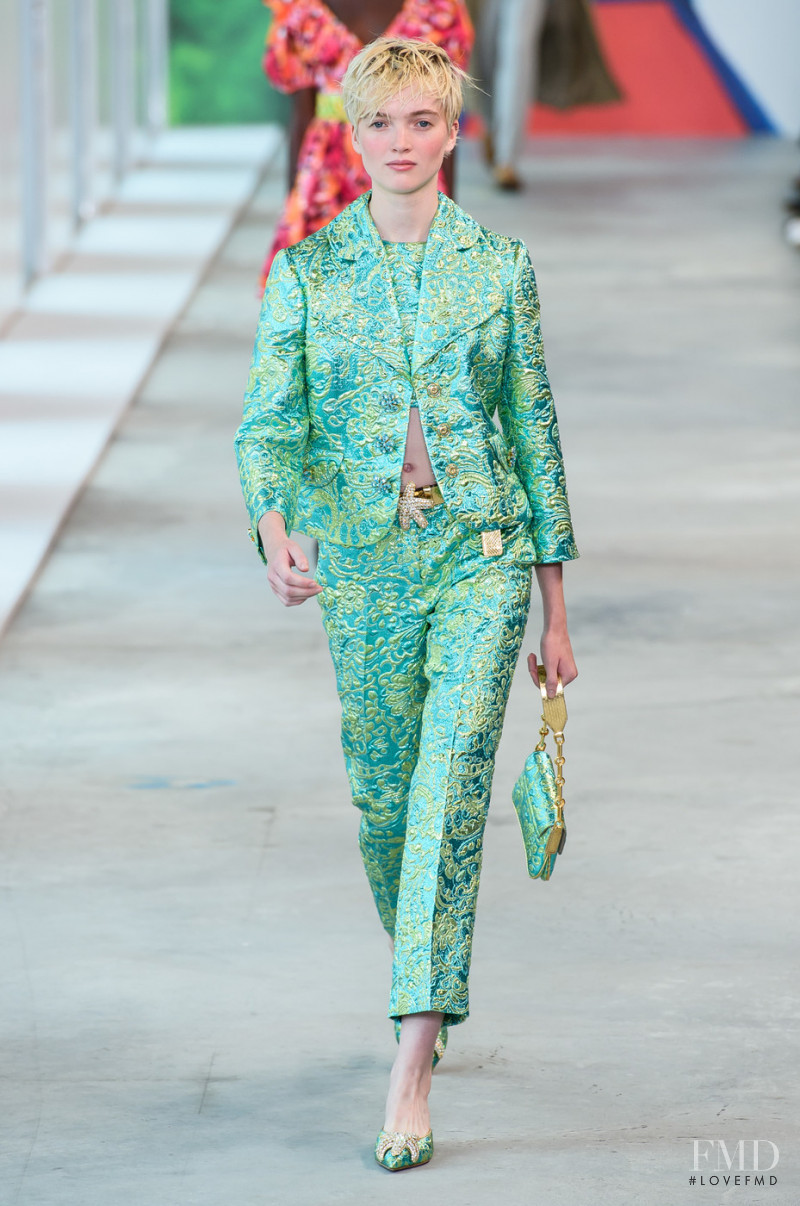 Ruth Bell featured in  the Michael Kors Collection fashion show for Spring/Summer 2019
