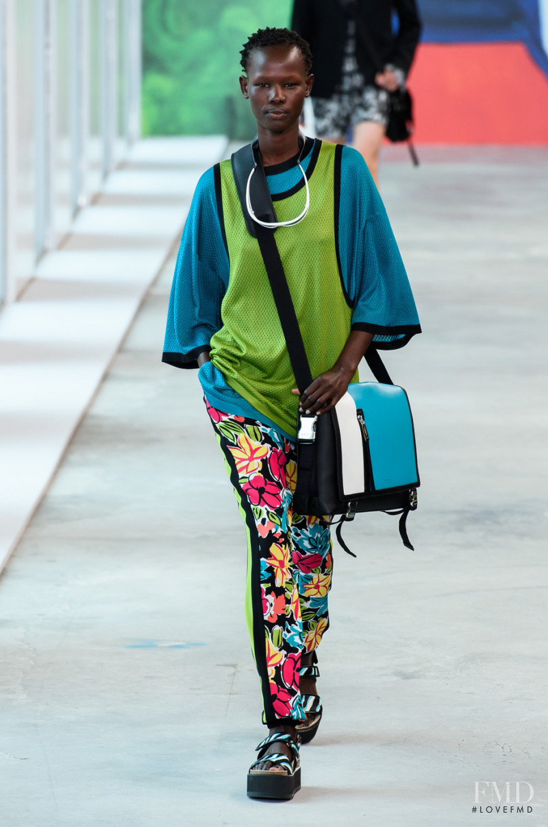 Shanelle Nyasiase featured in  the Michael Kors Collection fashion show for Spring/Summer 2019