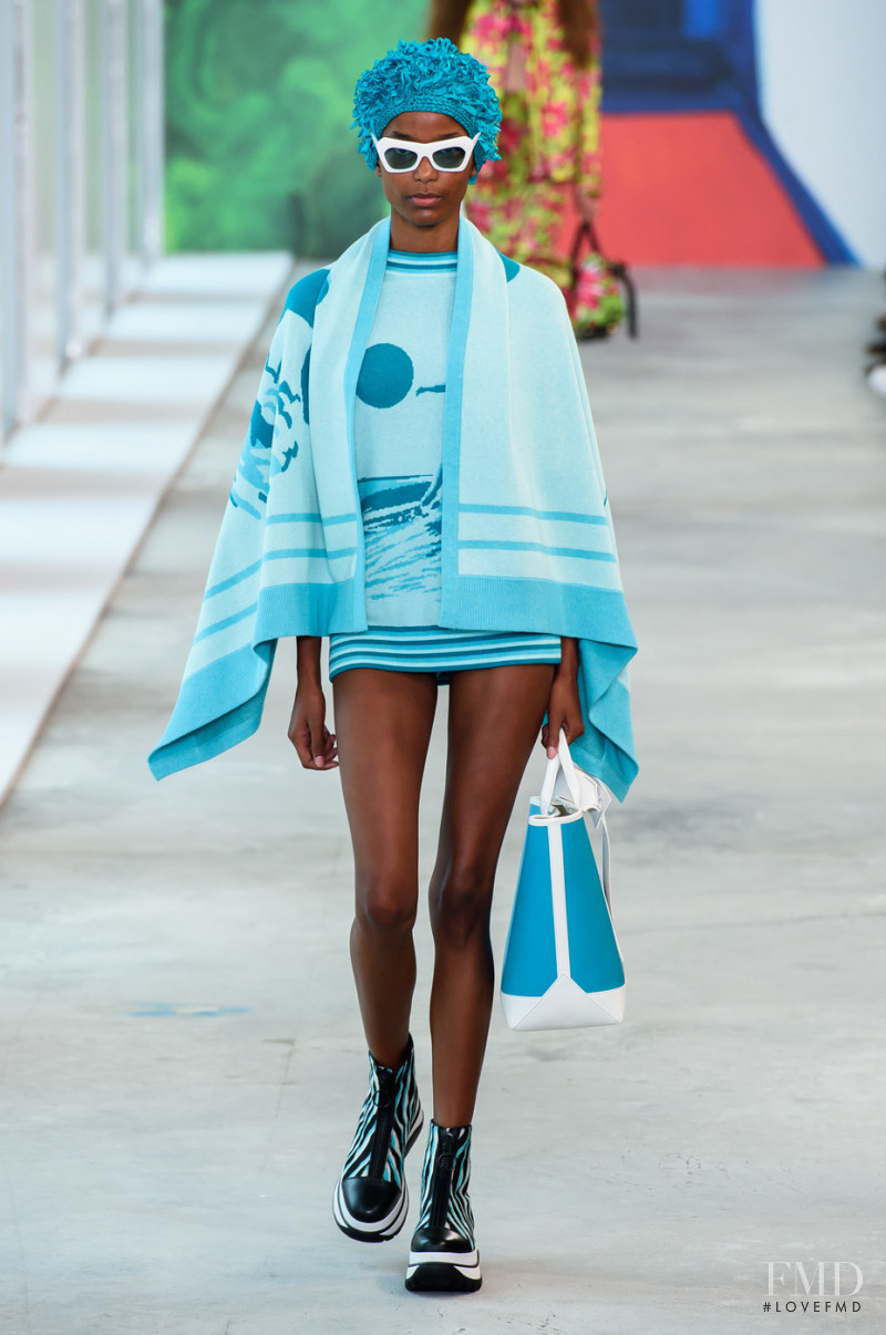 Isilda Moreira featured in  the Michael Kors Collection fashion show for Spring/Summer 2019