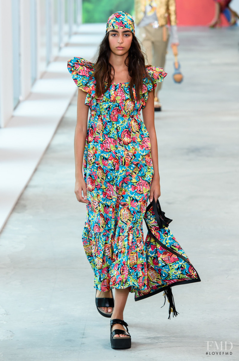 Nora Attal featured in  the Michael Kors Collection fashion show for Spring/Summer 2019
