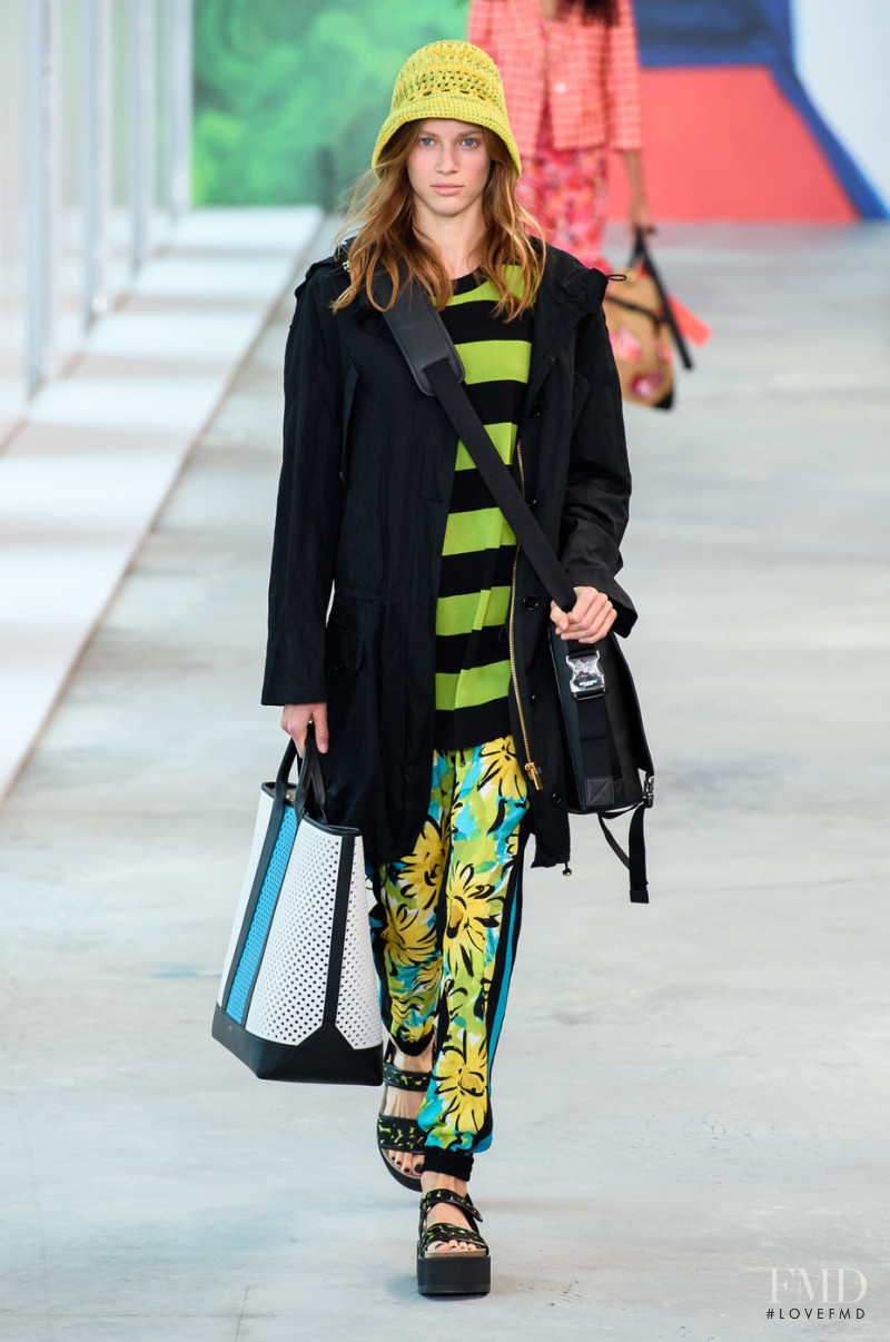 Sarah Dahl featured in  the Michael Kors Collection fashion show for Spring/Summer 2019