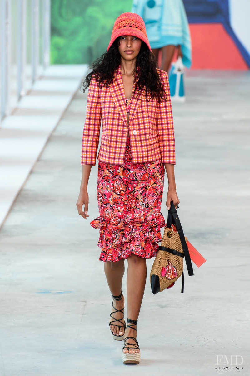 Pooja Mor featured in  the Michael Kors Collection fashion show for Spring/Summer 2019