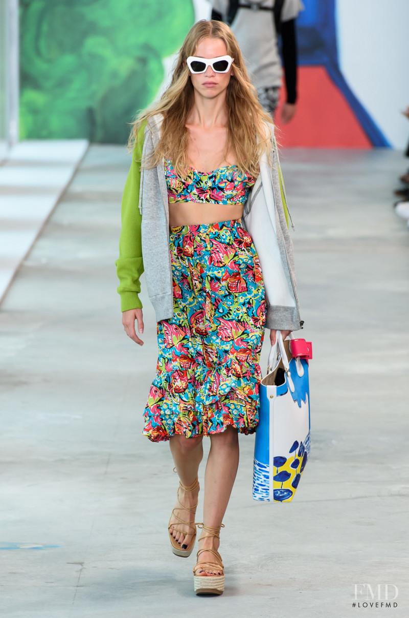 Rebecca Leigh Longendyke featured in  the Michael Kors Collection fashion show for Spring/Summer 2019