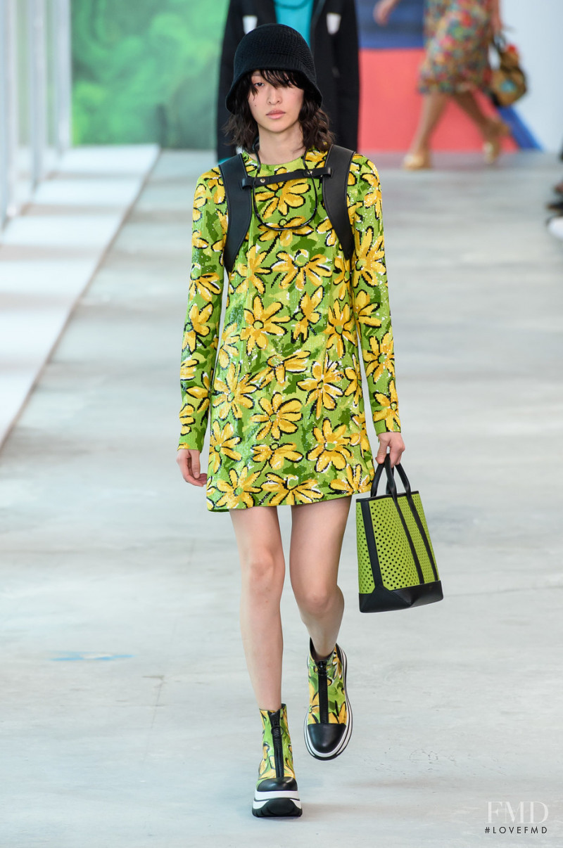 Chu Wong featured in  the Michael Kors Collection fashion show for Spring/Summer 2019