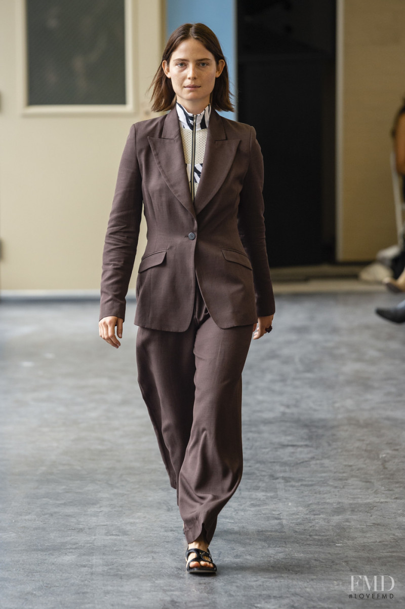 Camilla Deterre featured in  the Maryam Nassir Zadeh fashion show for Spring/Summer 2019