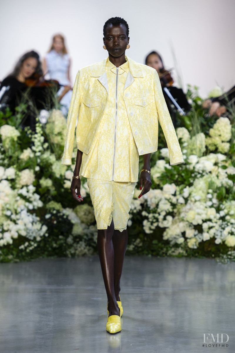 Nykhor Paul featured in  the Calvin Luo fashion show for Spring/Summer 2019