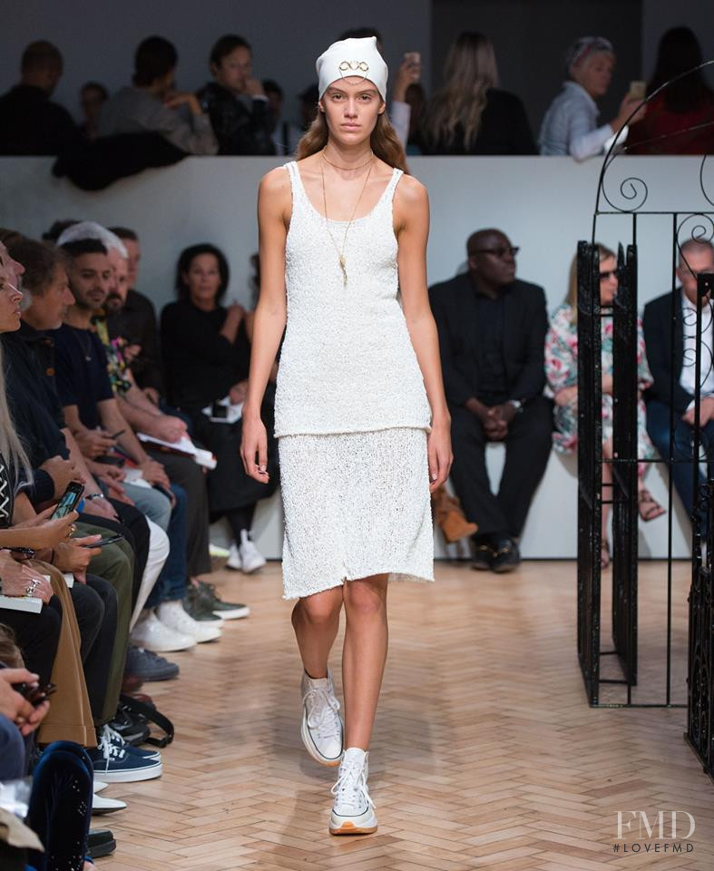 Ellen Vang featured in  the J.W. Anderson fashion show for Spring/Summer 2019