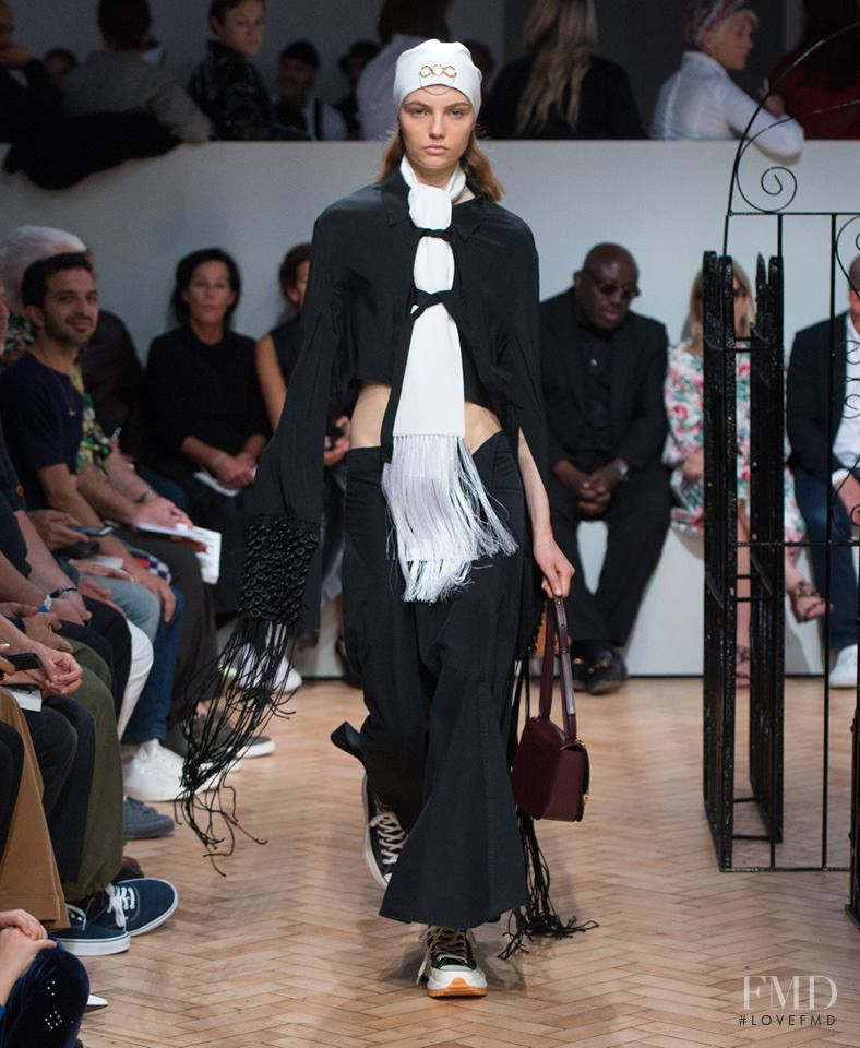 Fran Summers featured in  the J.W. Anderson fashion show for Spring/Summer 2019