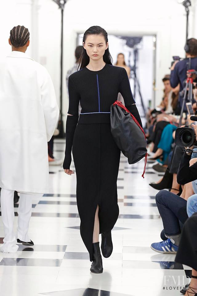 Cong He featured in  the Victoria Beckham fashion show for Spring/Summer 2019