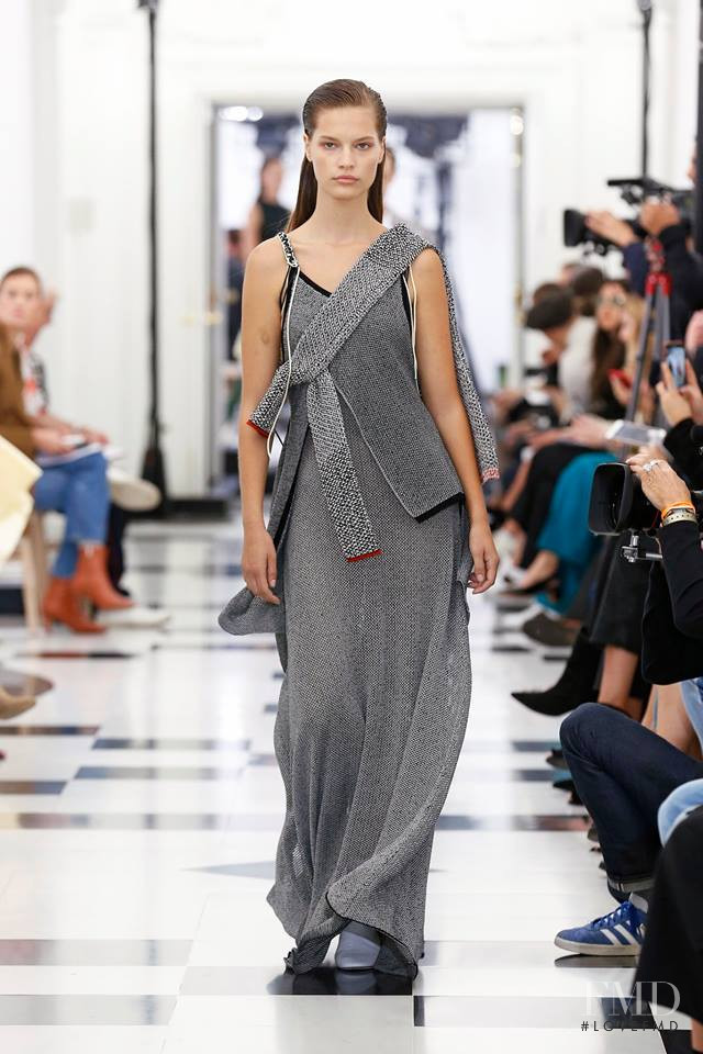 Faretta Radic featured in  the Victoria Beckham fashion show for Spring/Summer 2019