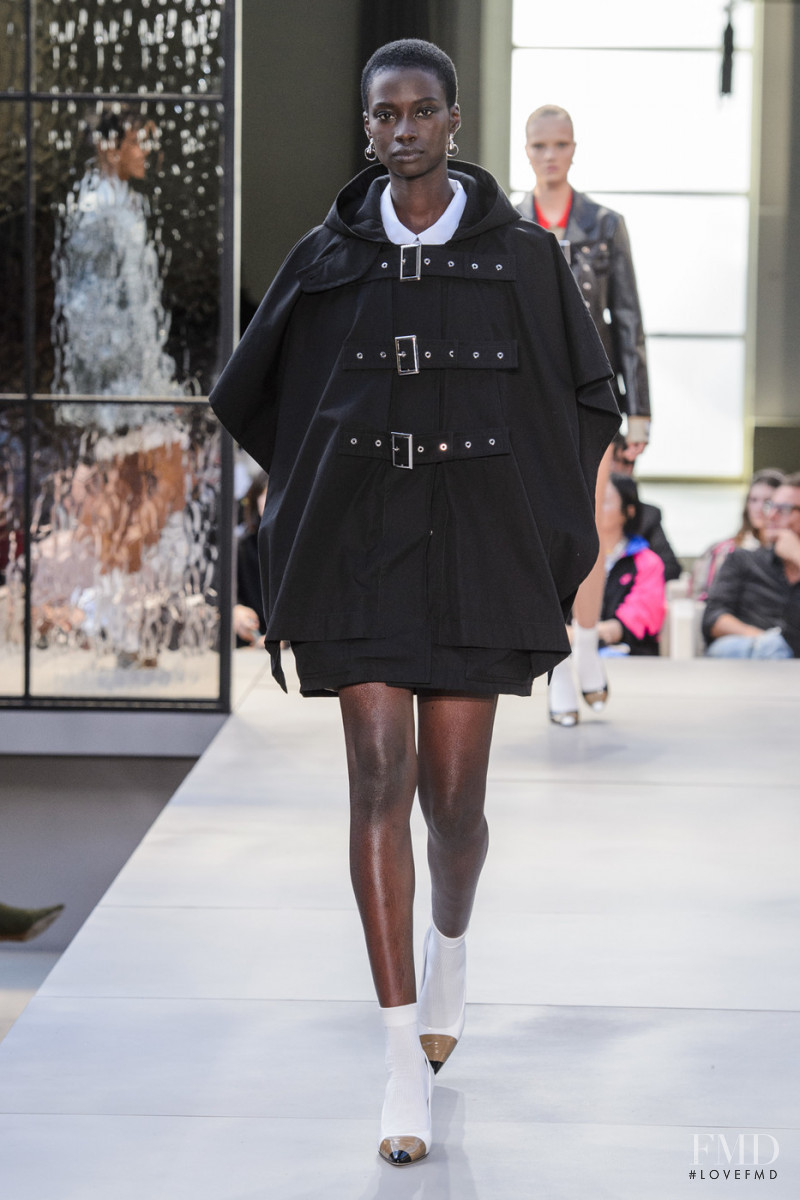 Fatou Jobe featured in  the Burberry fashion show for Spring/Summer 2019