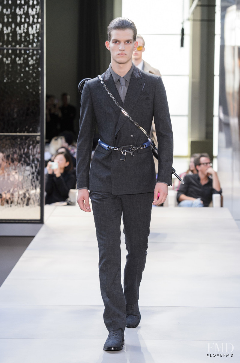 Matteo Ferri featured in  the Burberry fashion show for Spring/Summer 2019