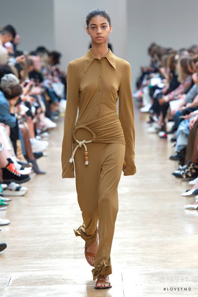 Rocio Marconi featured in  the Ports 1961 fashion show for Spring/Summer 2019