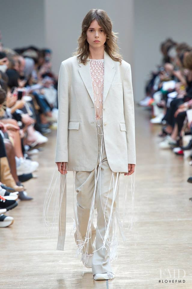 Anna Ulvklo featured in  the Ports 1961 fashion show for Spring/Summer 2019