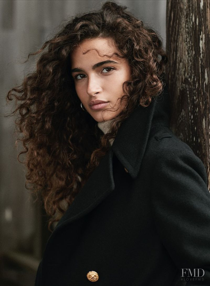 Chiara Scelsi featured in  the Polo Ralph Lauren advertisement for Autumn/Winter 2018