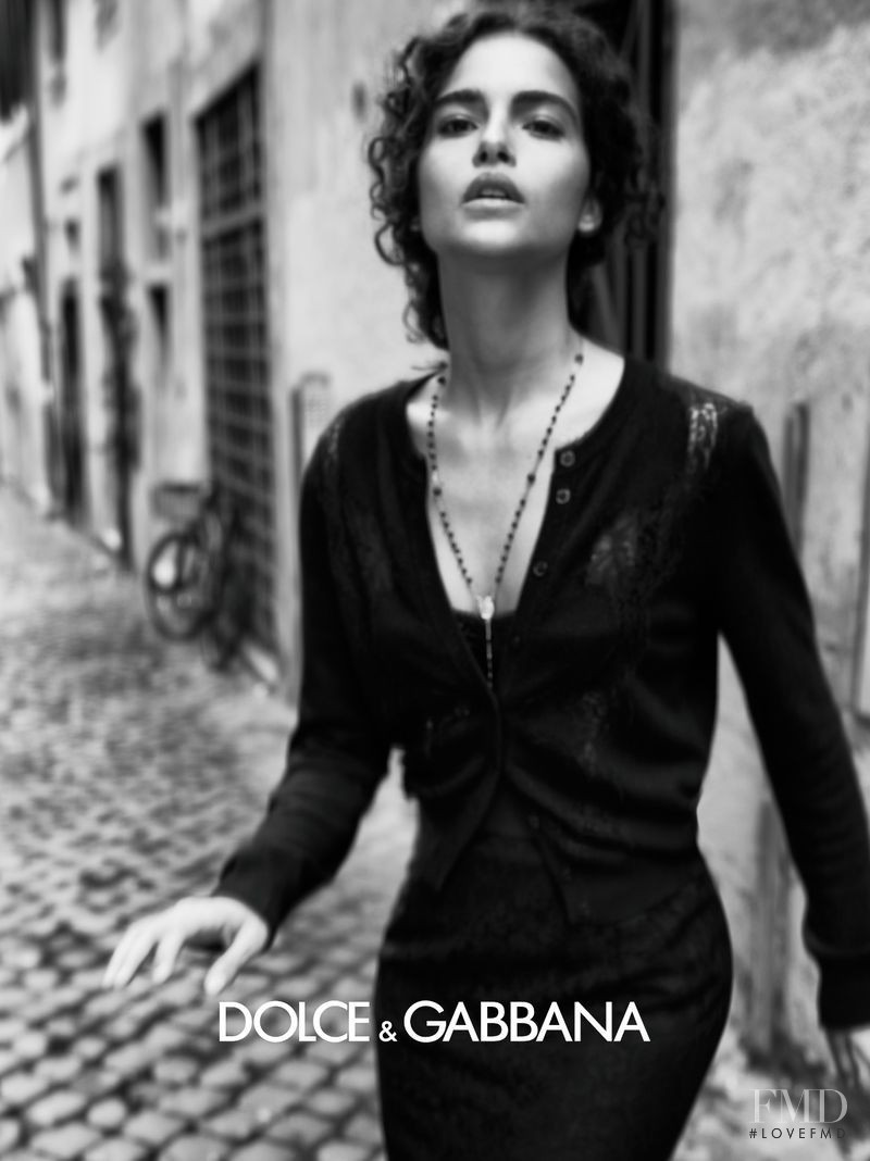 Chiara Scelsi featured in  the Dolce & Gabbana advertisement for Fall 2018