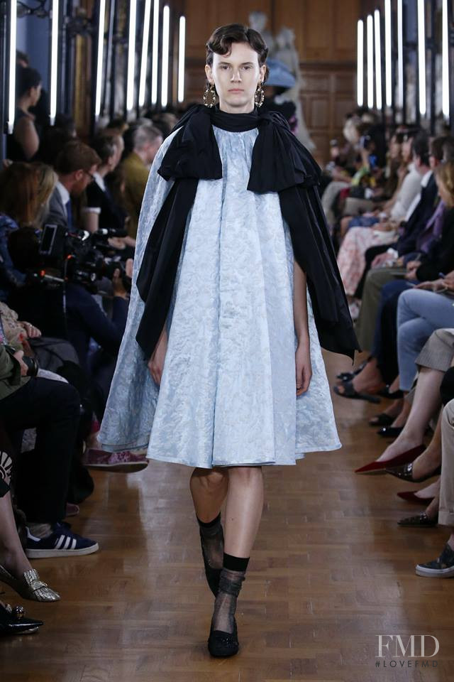 Jamily Meurer Wernke featured in  the Erdem fashion show for Spring/Summer 2019