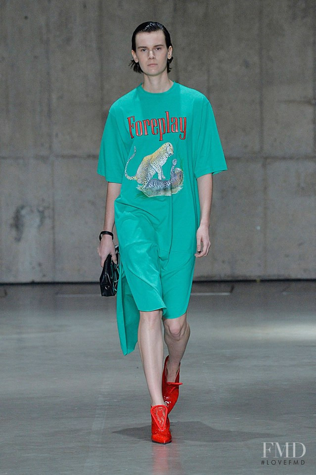 Jamily Meurer Wernke featured in  the Christopher Kane fashion show for Spring/Summer 2019