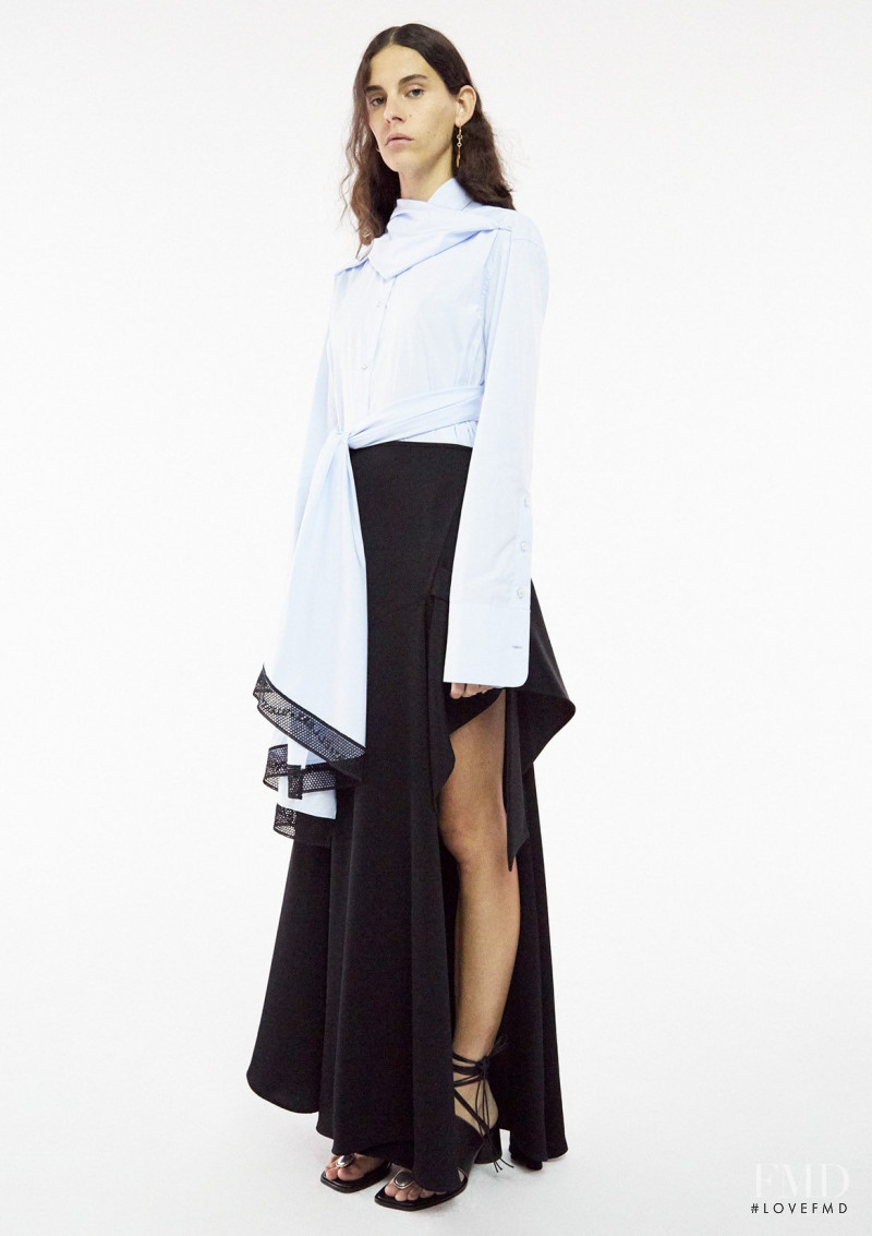 Cyrielle Lalande featured in  the Ellery lookbook for Spring 2019
