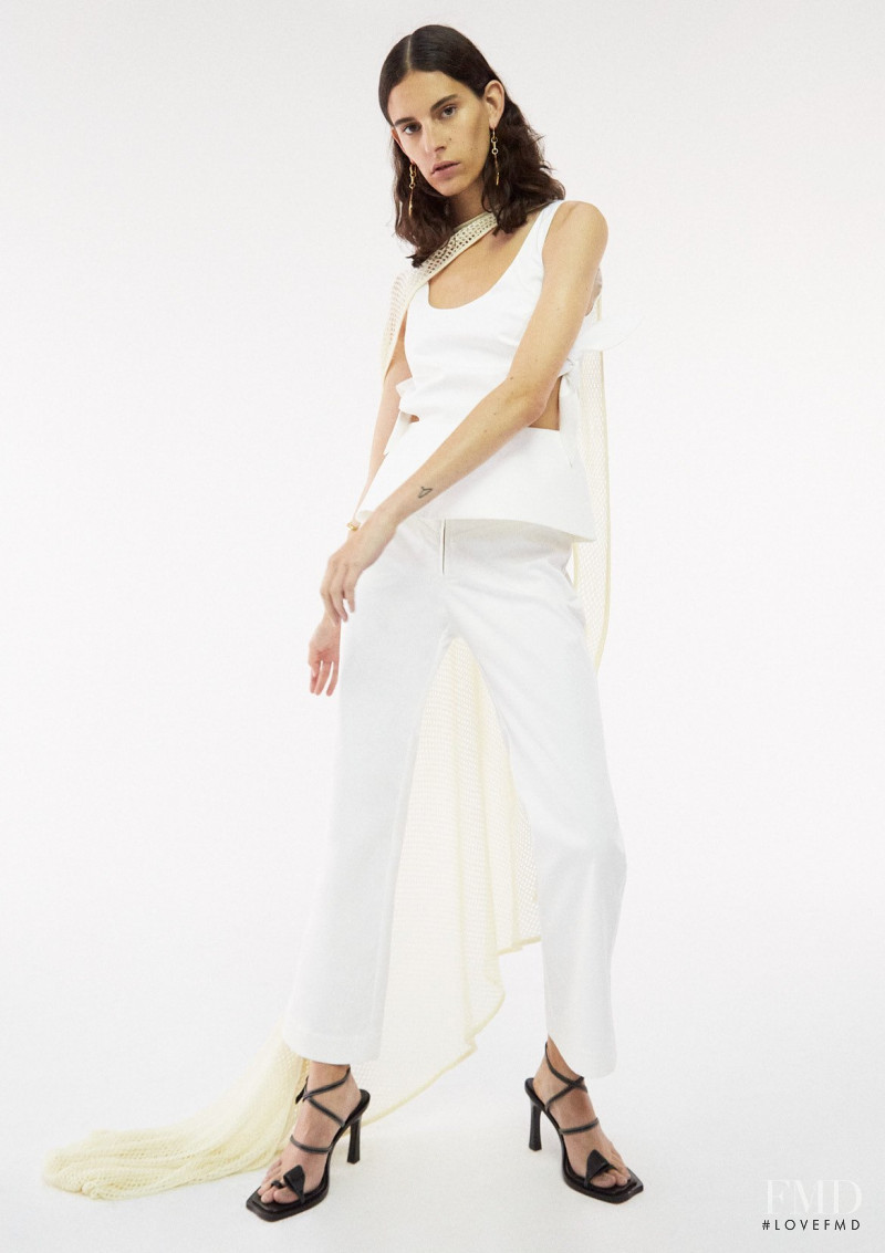 Cyrielle Lalande featured in  the Ellery lookbook for Spring 2019