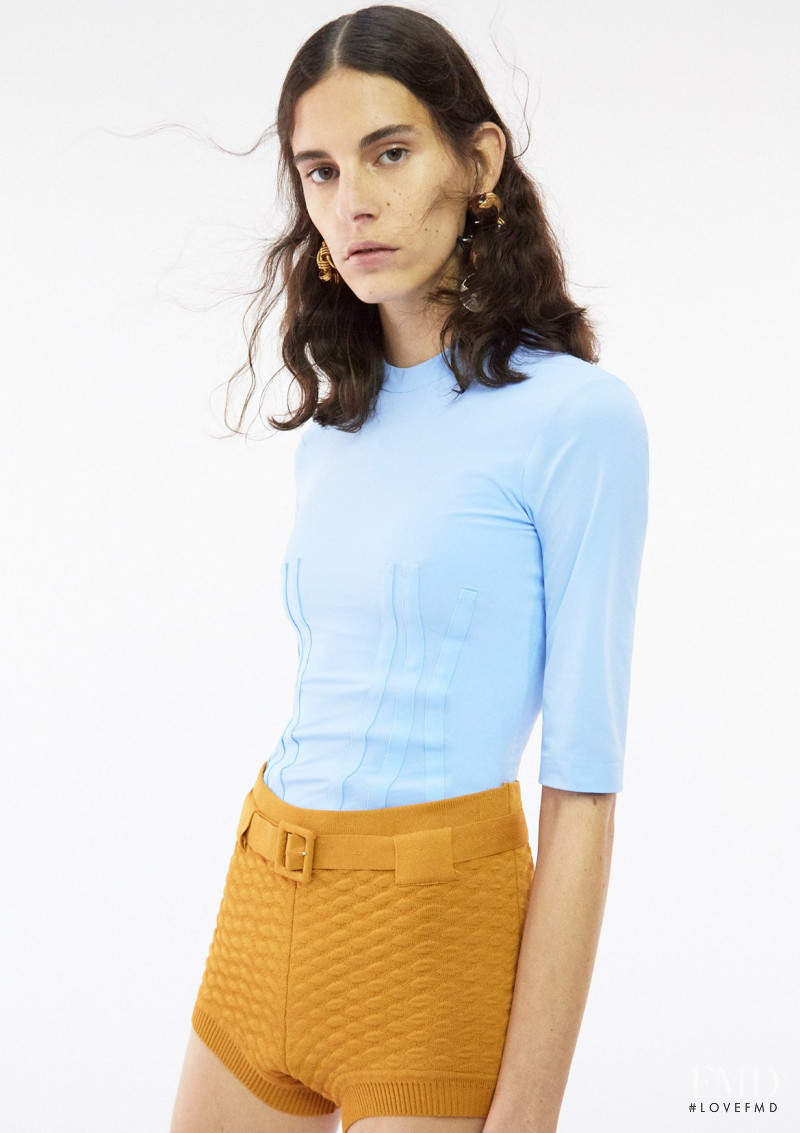 Cyrielle Lalande featured in  the Ellery lookbook for Spring 2019