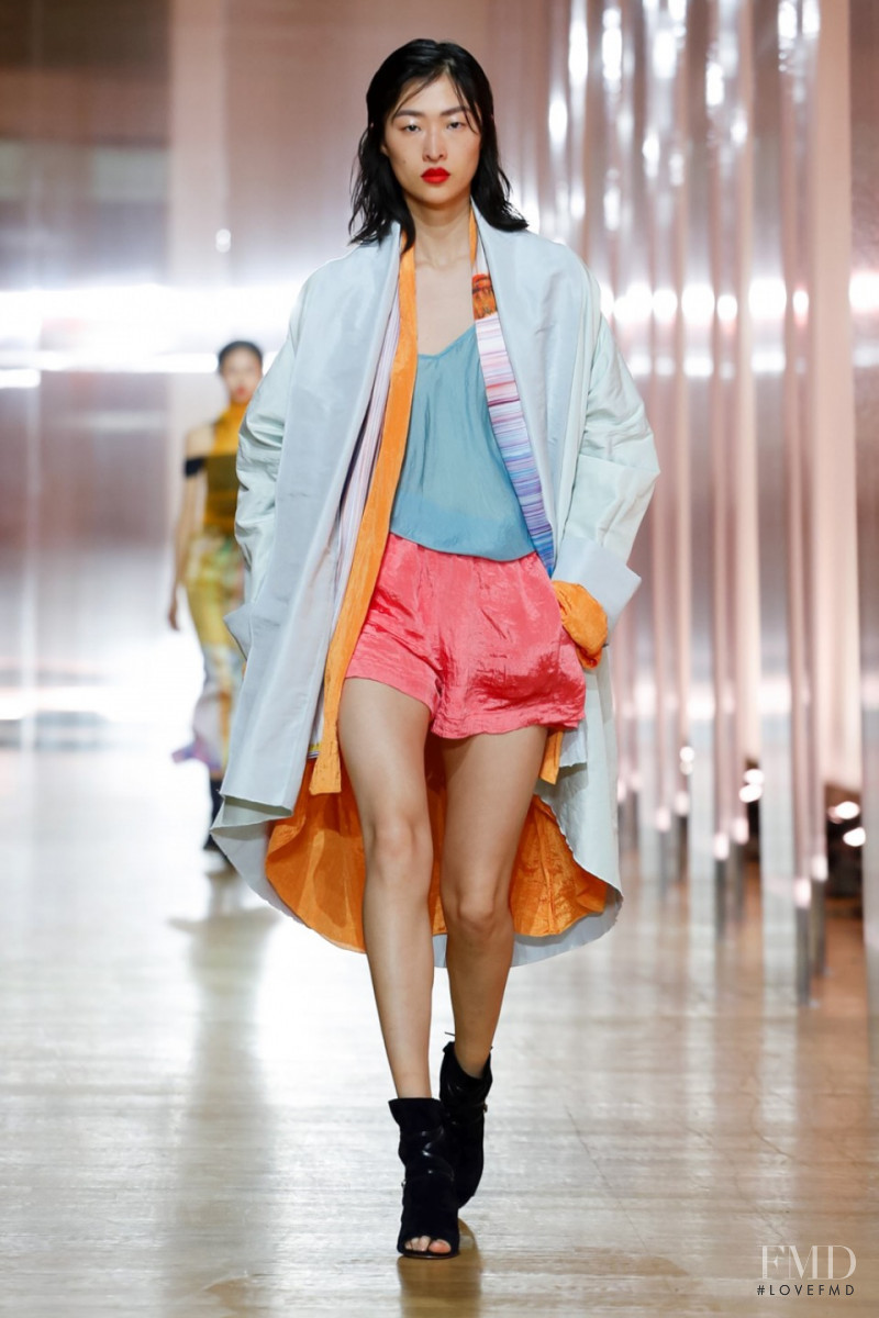 Chu Wong featured in  the Poiret fashion show for Spring/Summer 2019