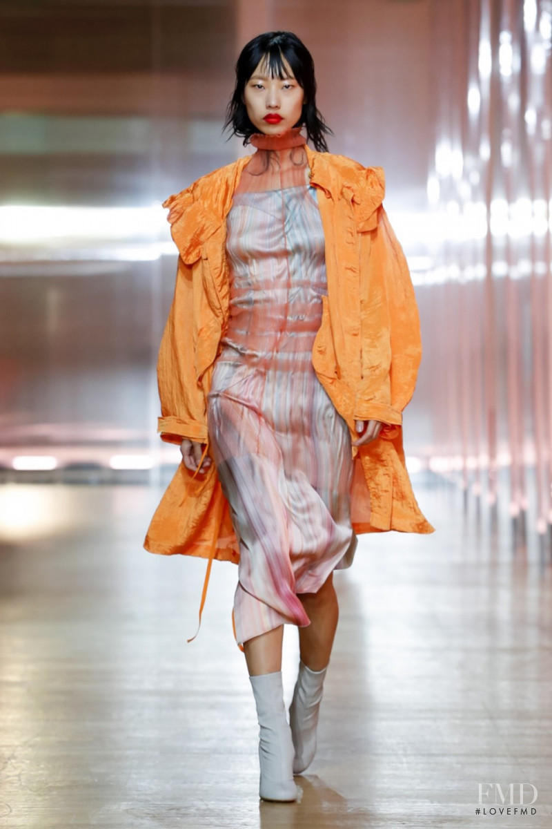 Heejung Park featured in  the Poiret fashion show for Spring/Summer 2019