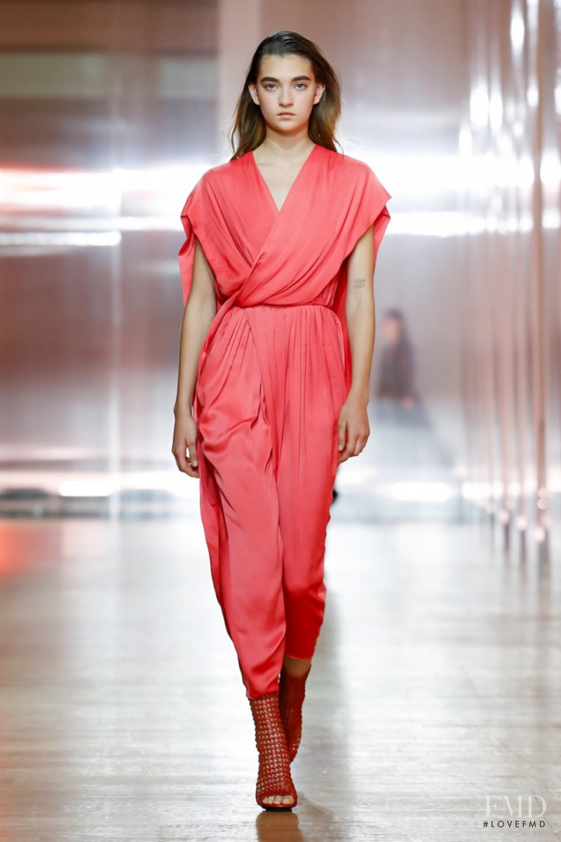 Yuliia Ratner featured in  the Poiret fashion show for Spring/Summer 2019