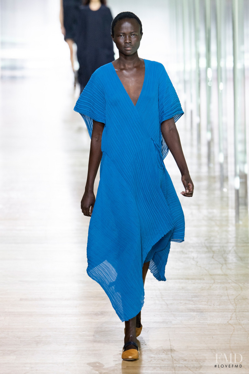Angok Mayen featured in  the Poiret fashion show for Spring/Summer 2019