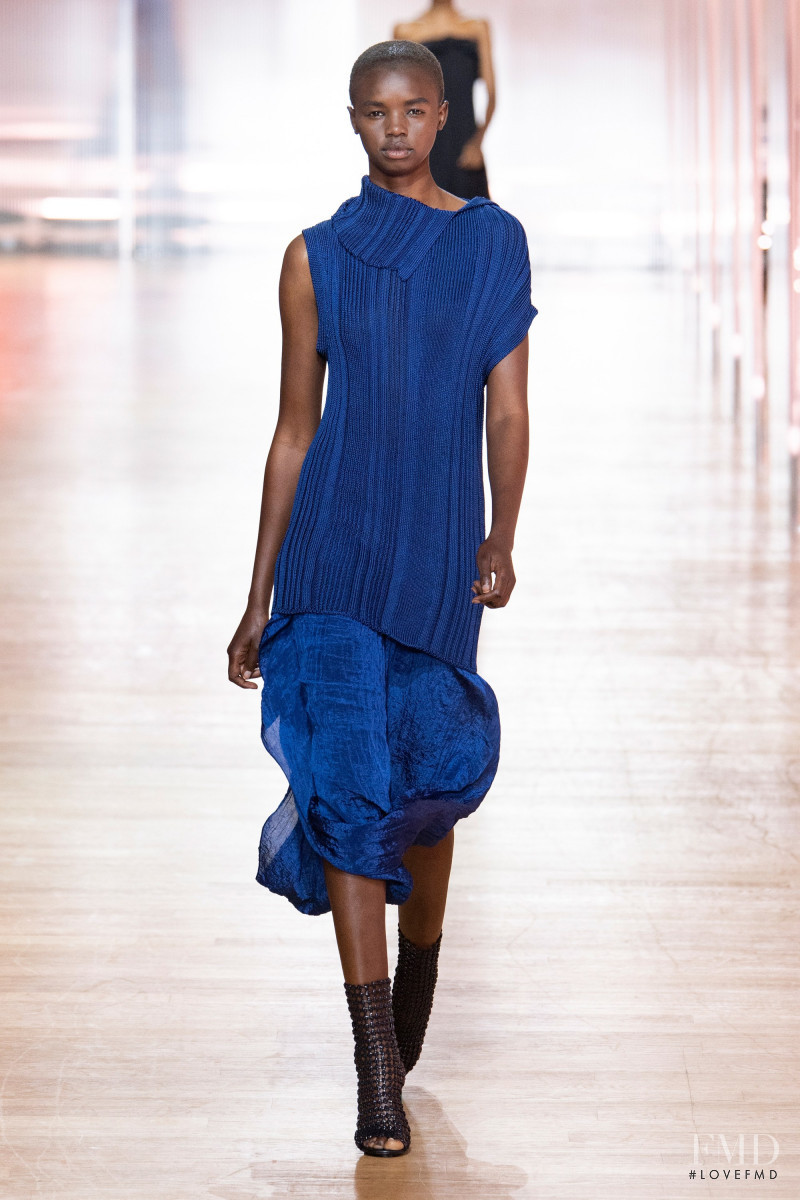 Akiima Ajak featured in  the Poiret fashion show for Spring/Summer 2019