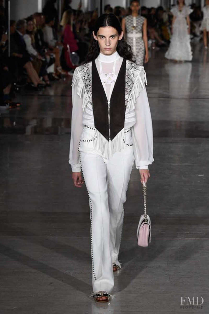 Cyrielle Lalande featured in  the Giambattista Valli fashion show for Spring/Summer 2019