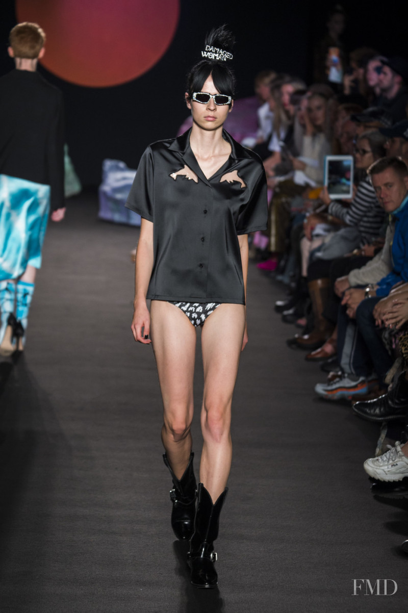 Willy Morsch featured in  the Ashley Williams fashion show for Spring/Summer 2019