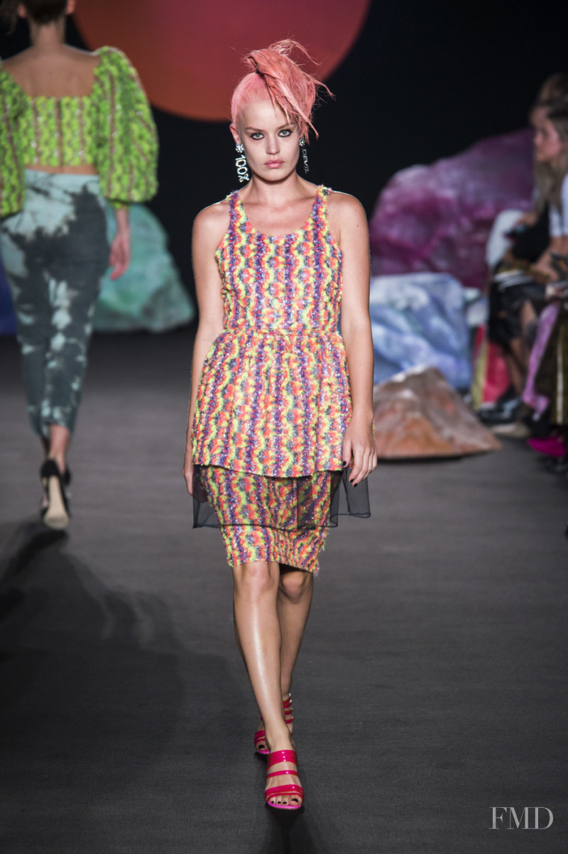 Georgia May Jagger featured in  the Ashley Williams fashion show for Spring/Summer 2019