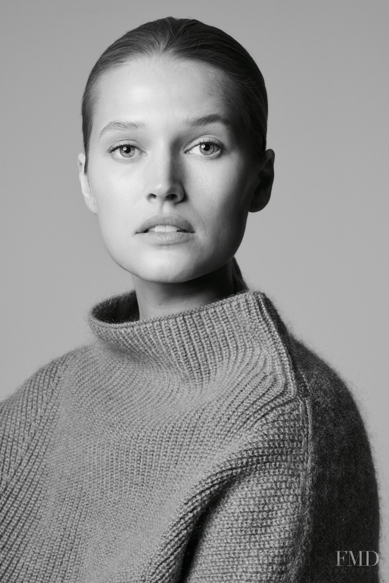 Toni Garrn featured in  the Hugo Boss Made in Germany advertisement for Autumn/Winter 2018