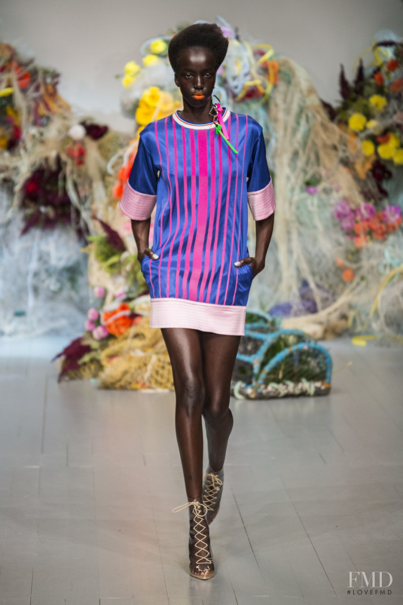 Niko Riam featured in  the Fyodor Golan fashion show for Spring/Summer 2019