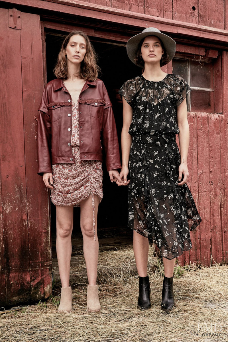 Alana Zimmer featured in  the Saks Fifth Avenue advertisement for Fall 2018