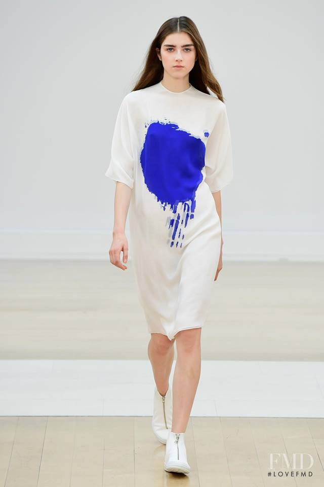 Jay Jankowska featured in  the Jasper Conran fashion show for Spring/Summer 2019